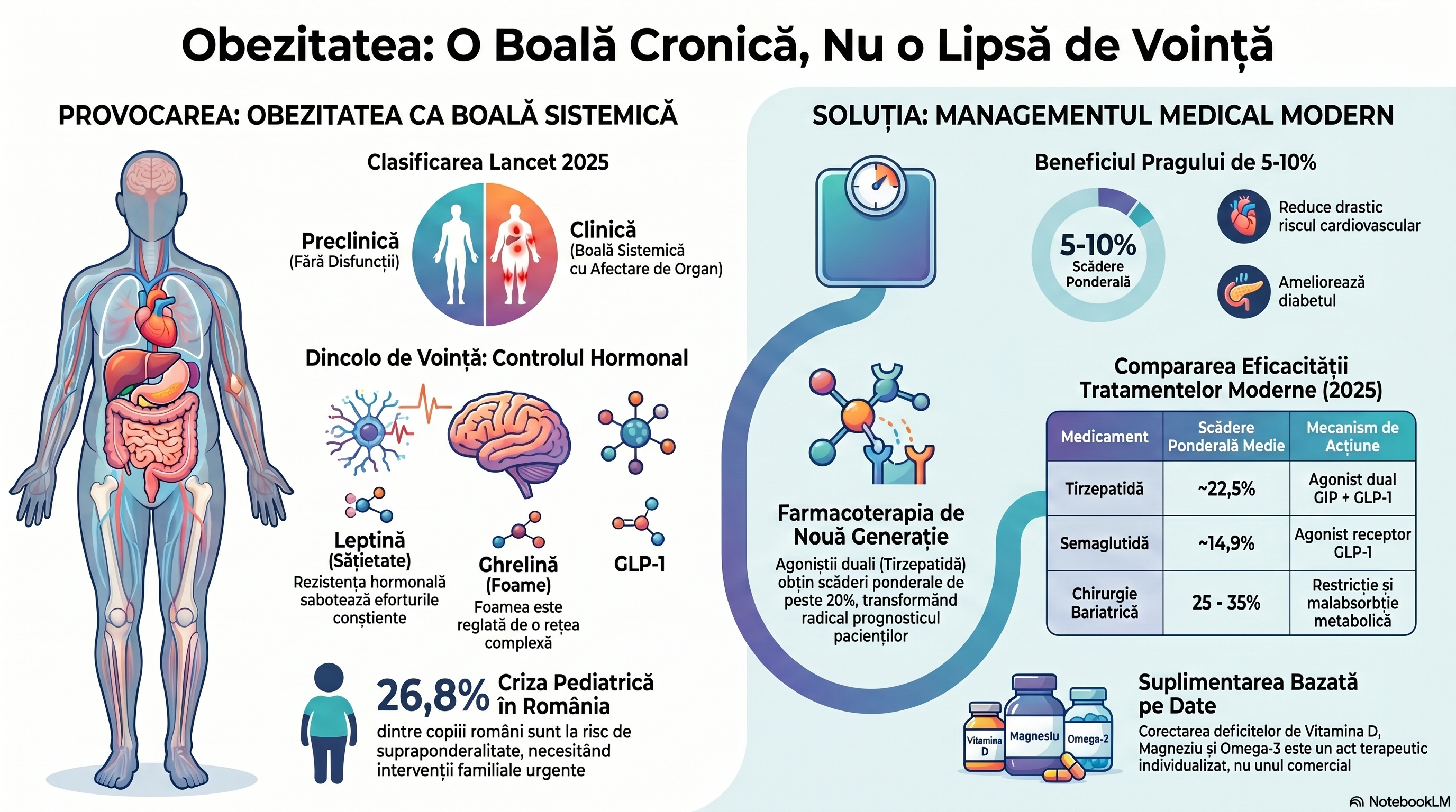 Obezitatea ca boală cronică sistemică