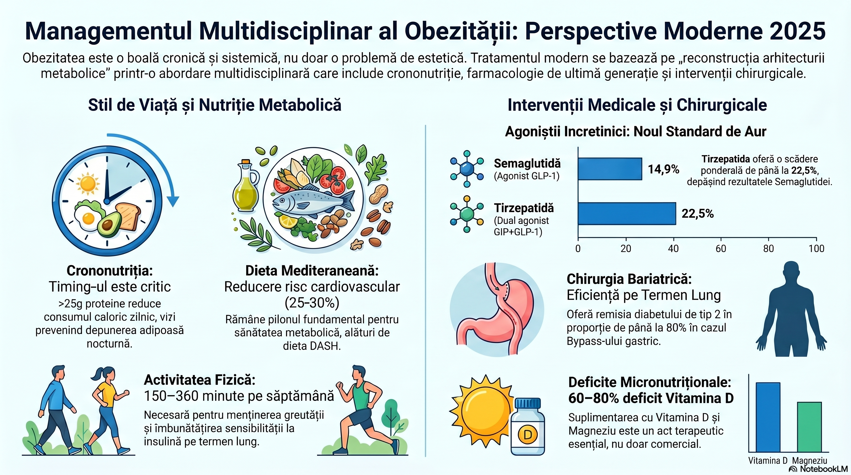 Managementul multidisciplinar al obezității 2025
